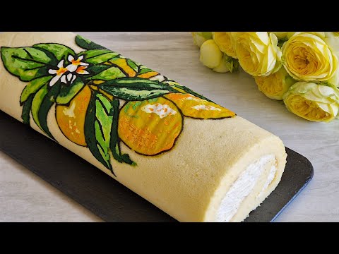 Japanese Sponge Roll Cake Recipe