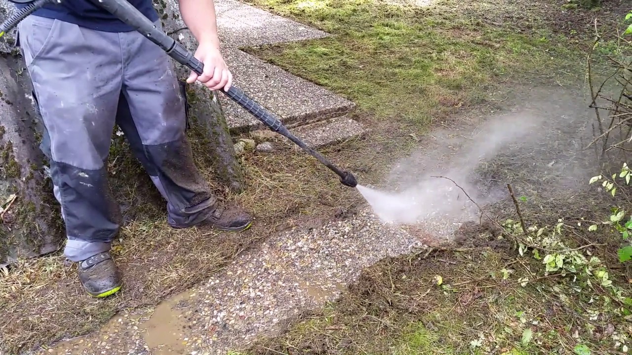 Reinigung mit Kärcher K7 & Flächenreiniger T350 & Dreckfräse - YouTube