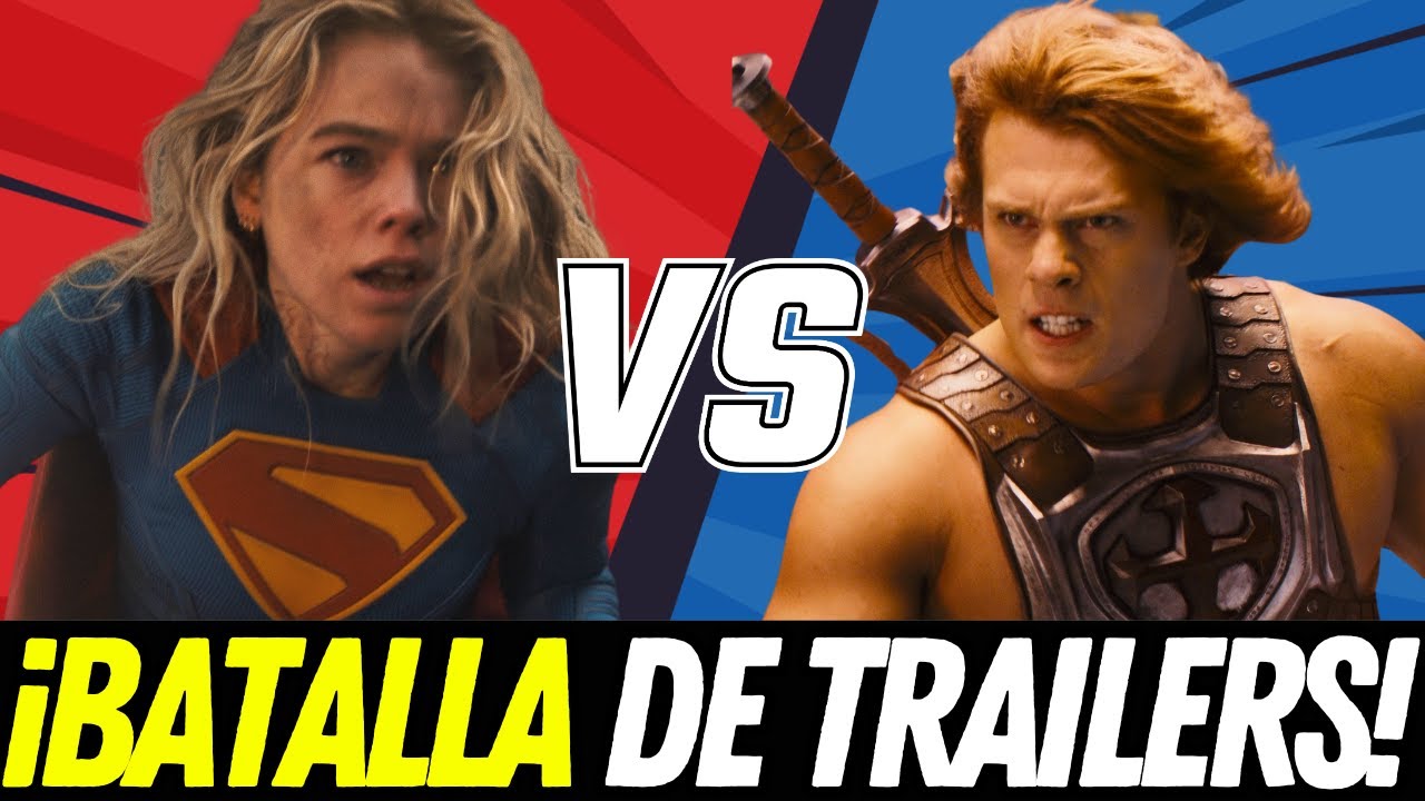 ¡DEBATE DOBLE! 🔥 Trailers de MASTERS DEL UNIVERSO y SUPERGIRL 🔥 ¿Cuál gana?