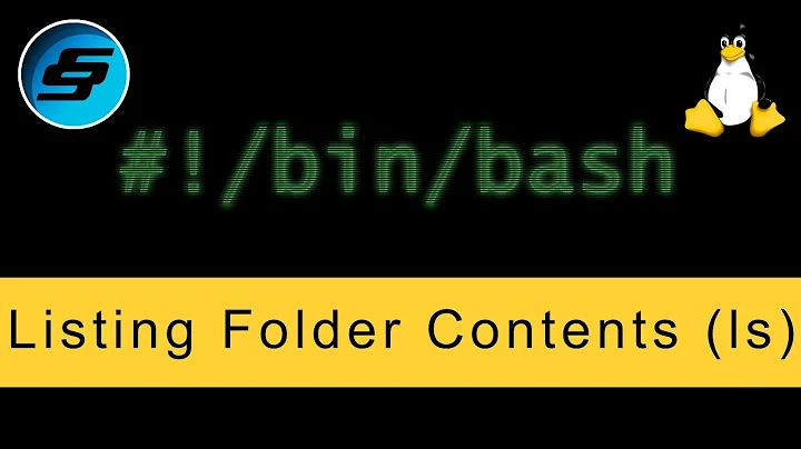 Listing Folder Contents (ls) - Bash Scripting