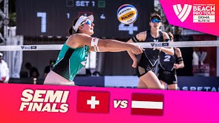 Brunner/ Hüberli vs. Anastasija/ Tina - Semi Final Highlights Doha 2023 #BeachProTour