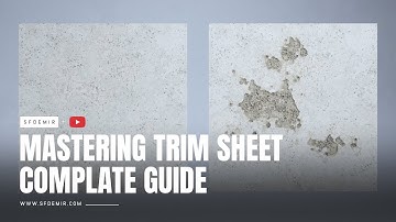 Mastering Trim Sheets - Complete Guide to Game-Ready Assets (Part 4)