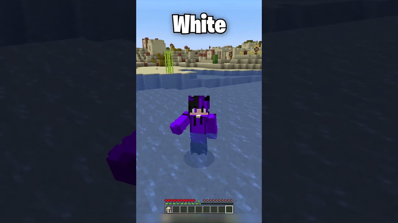 Minecraft But I Can't touch Random colour!#minecraft #shorts