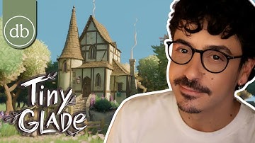 Tiny Glade | RELAXING LONG PLAY | Village Market and Witches Cottage 🧹🏡