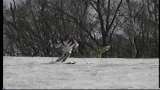 Old style skiing