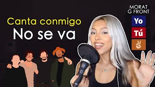 Video thumbnail of ""No se va" (Canta con Kay - VERSIÓN COMPLETA)"