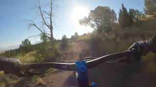 Best line new mountain bike trails Butterfield Canyon Herriman Utah mtb mountain