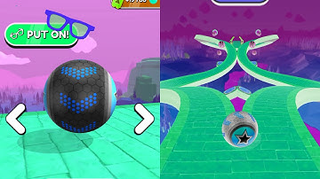 Going Balls Speedrun Challenge Vs Reverse Balls Speedrun Walkthrough Gameplay