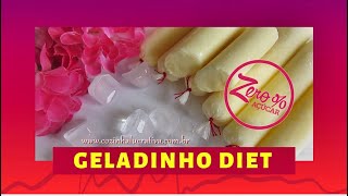 Geladinho Para Diabéticos e Pessoas Que não consome Açúcar