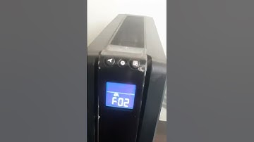 BR1000G-IN ups F02 fault solution, O/P short on battery mode #apc #ups #viral