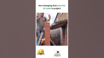 #shortsfeed #shorts Funny video - developer changing one line of code #memes #comedy #comedyvideo