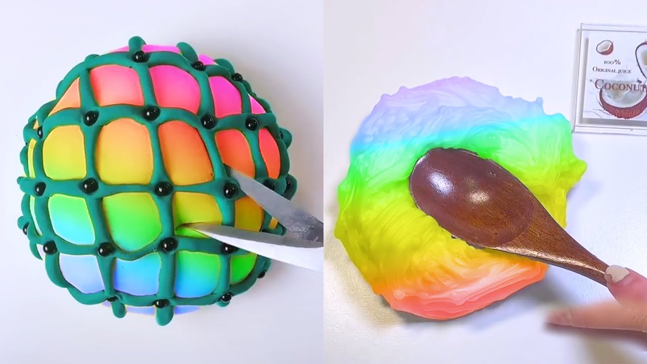 Relaxing Slime Compilation ASMR Oddly Satisfying Video - YouTube
