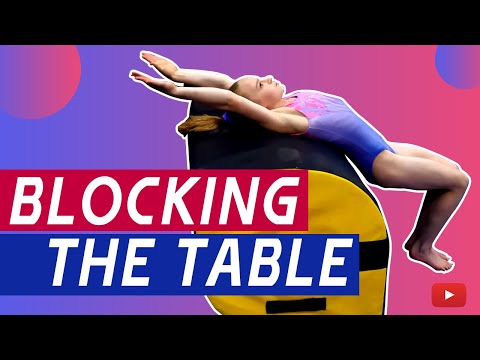 Blocking The Table - Yurchenko Vault Drills Featuring Coach Mary Lee Tracy #gymnastics