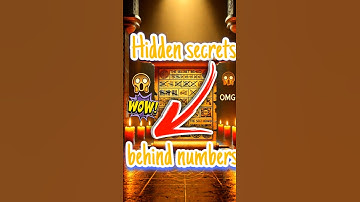 Hidden secrets behind numbers shape. #facts #shorts #knowledge
