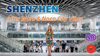 【360° VR】After Hours in Shenzhen: From City Hub to Cyberpunk Streets, Where Tech Meets Nightlife 8K screenshot 5