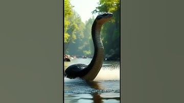 Unbelievable A Giant Snake Appears on The Riverbank. The Wild Will Shock You