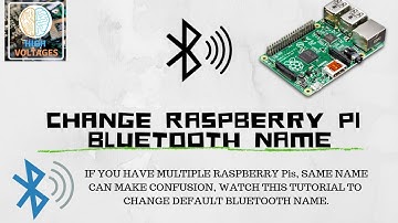 Change Raspberry pi Bluetooth name