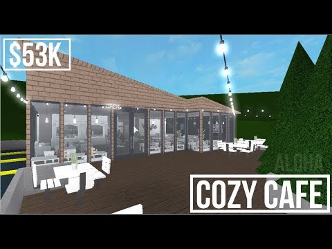 53k Cozy Cafe | Roblox | Bloxburg | - YouTube