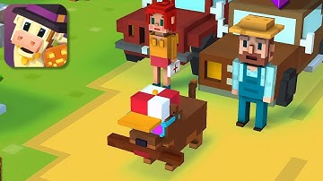 Blocky Farm - Gameplay Showcase (iOS)