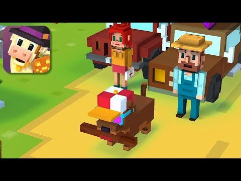 Blocky Farm - Gameplay Trailer (iOS)
