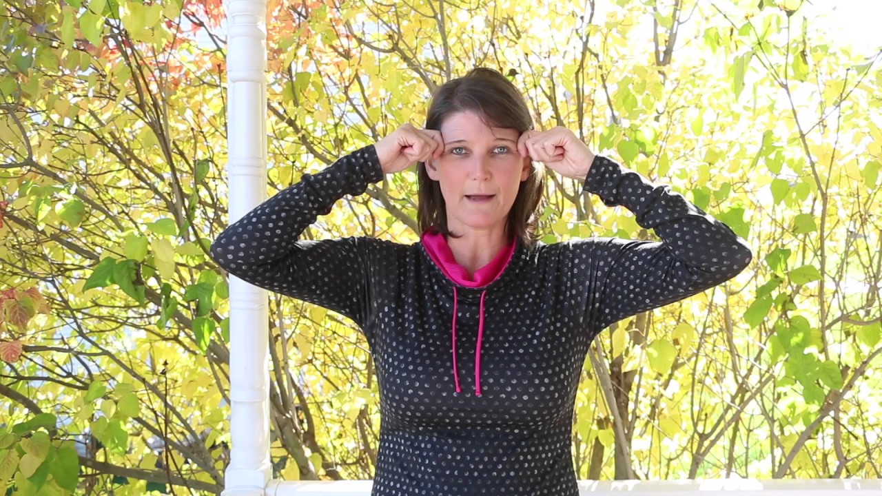 Relieve eye strain, puffiness, dry eyes & sinus pressure - YouTube