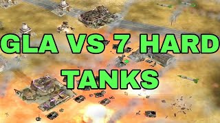 GLA VS 7 HARD TANK ARMY | NO RULLS | LESS UNIT LOST