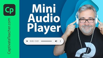 Mini Audio Player Interaction for your Adobe Captivate 2019 eLearning Project