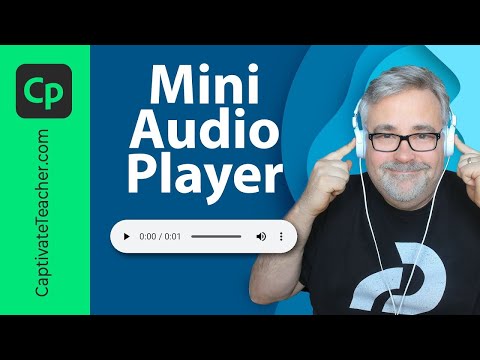 Mini Audio Player Interaction for your Adobe Captivate 2019 eLearning Project