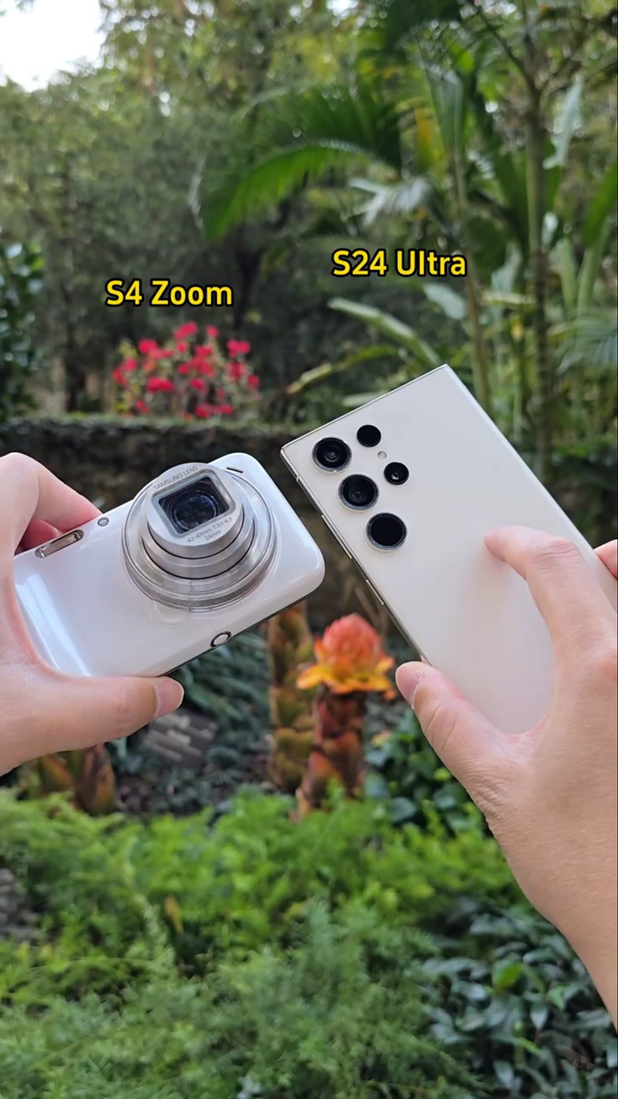 Samsung S4 Zoom VS S24Ultra, 10 years apart, the image quality performance