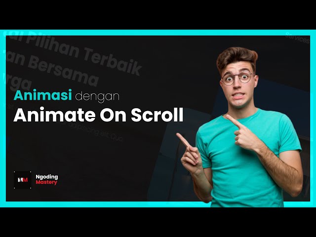 Animasi Scroll Smooth