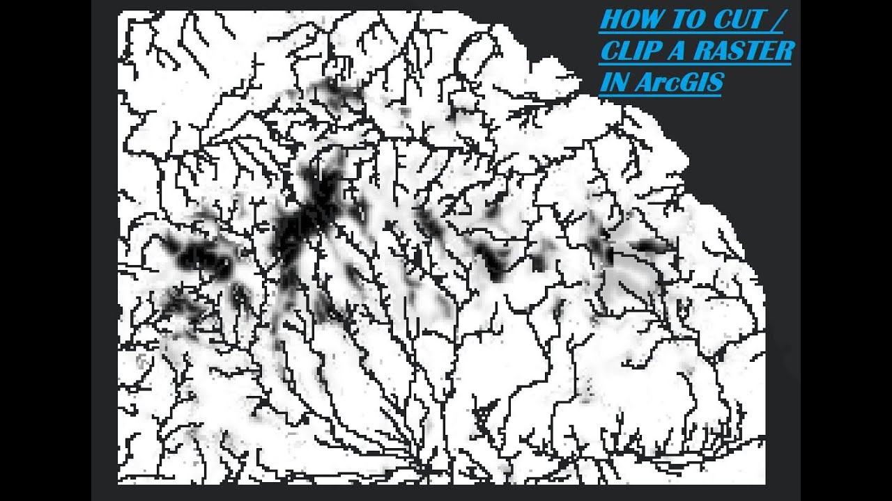 ArcGIS Tutorial: Cut Raster Using a Shapefile - YouTube