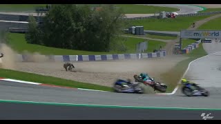 Moto GP Crash Zarco vs Morbidelli  #AustrianGP 2020