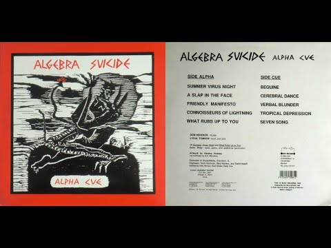 Algebra Suicide — Algebra Suicide - Alpha Cue (1990)