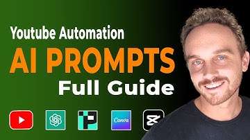 The Fastest Way to Setup A Youtube Automation Channel (5 Must have AI Prompts)