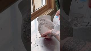 This glazing technique blows my mind every time #pottery #ceramics #ceramicvase #glazingpottery