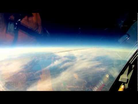 Earth From The U-2 Cockpit At 70,000 Feet!