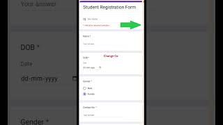 how to change color of google form #googleforms #googleformtutorial