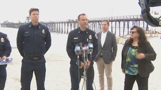 Oceanside Pier Fire | Officials give update on status of fire by CBS 8 San Diego 5,015 views 13 hours ago 12 minutes, 25 seconds