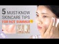 Ultimate Skincare Guide During Hot & Humid Weather | Full Summer Skincare Routine