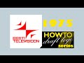 How to draft logo series  eesti televisioon 1975