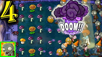 Plant Vs Zombies Gameplay Walkthrough - Part 4    ( Android / iOS )