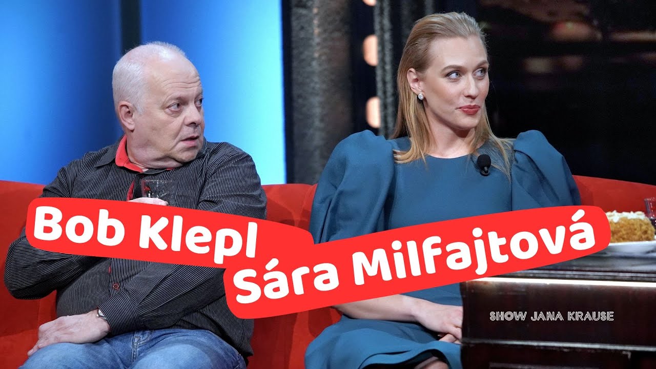 1. Bob Klepl a Sára Milfajtová - Show Jana Krause 8. 1. 2025