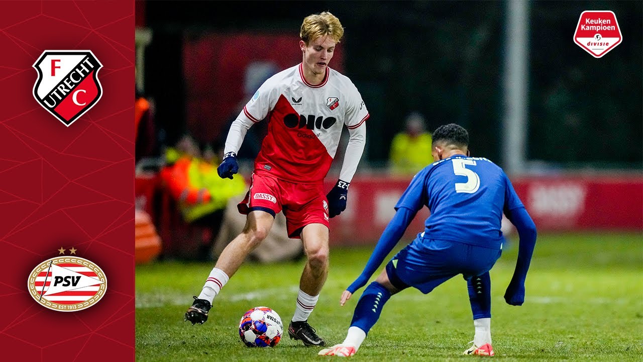 Samenvatting Jong FC Utrecht - Jong PSV (01-12-2023) - YouTube