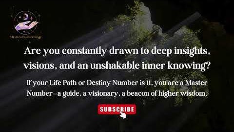 🔮 Master Number 11: The Intuition & Visionary Power | Numerology Secrets Revealed!