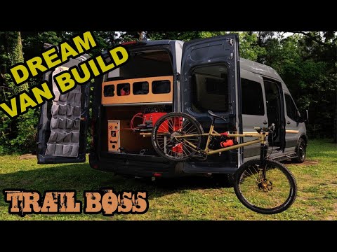 My Dream Mountain Bike Adventure Van | Ford Transit AWD Sender Van