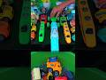 tractor 🚜 pushing  4 cars in pint short #toys #tarktor #jcb