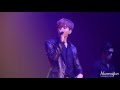 [눈을 감고] 150919-20 JUNHO Solo Tour 'LAST NIGHT' in Seoul_준호직캠_By Nuneogun