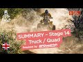 Summary - Truck/Quad - Stage 14 (Córdoba / Córdoba) - Dakar 2018