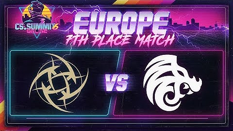 Ninjas in Pyjamas vs North (Vertigo) - cs_summit 6 Online: EU Playoffs - Game 1