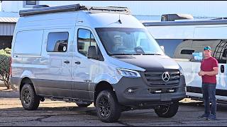 Best Yet 2027 Tiffin GH1 1Up Owl Ready Sprinter 2500 AWD Fox Shocks 810 Ah Lithium, Silver Grey FBP